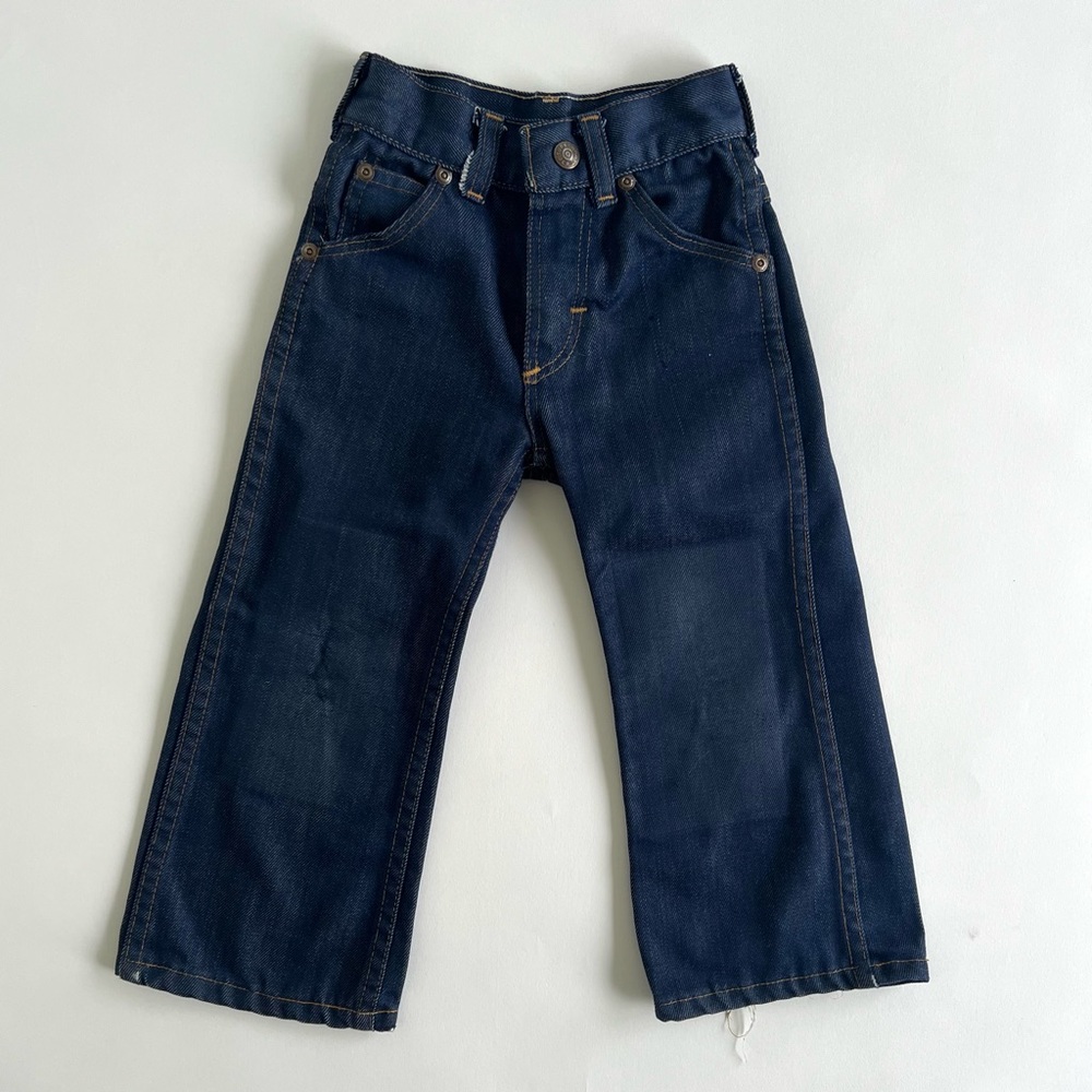Vintage kids jeans with reinforced knees size 4T